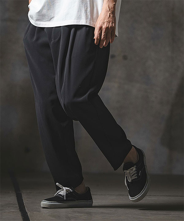 2026 春夏 1st 先行予約 2月中旬〜下旬入荷予定 GLIMCLAP グリムクラップ Relaxed Balloon Tapered Trousers キャンセル不可 atfpts_1