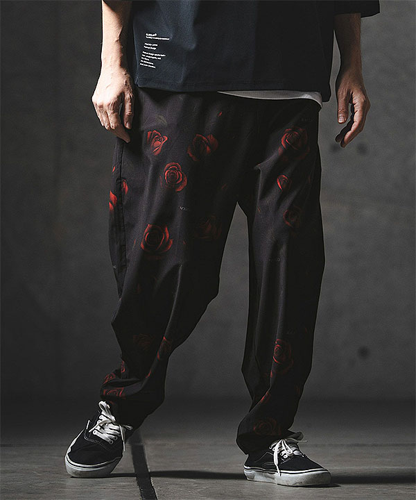 2026 春夏 1st 先行予約 2月下旬〜3月上旬入荷予定 GLIMCLAP グリムクラップ Original Textile Relaxed Fit Pants-Botanical パンツ atfpts
