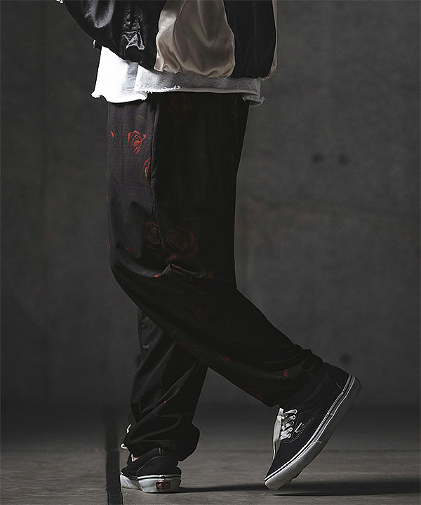 2026 春夏 1st 先行予約 2月下旬〜3月上旬入荷予定 GLIMCLAP グリムクラップ Original Textile Relaxed Fit Pants-Botanical パンツ atfpts