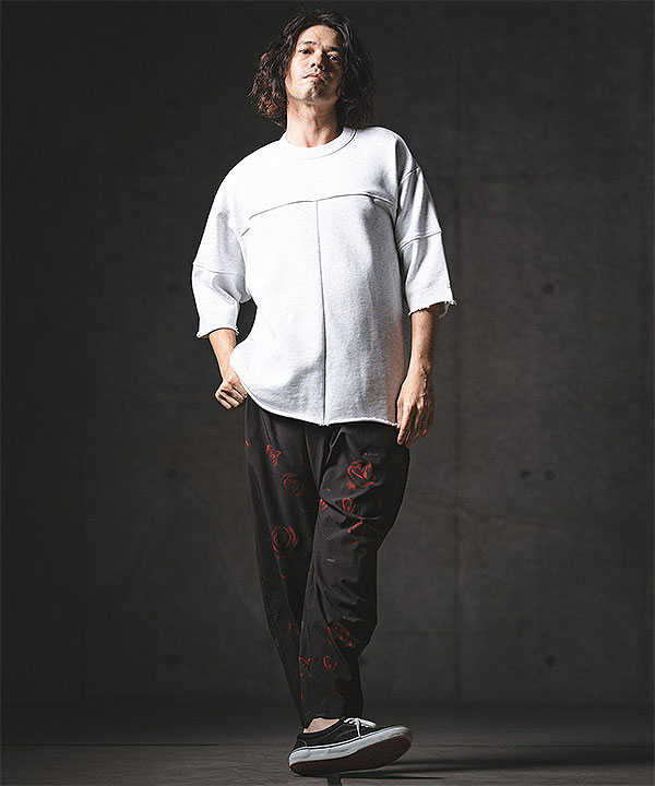 2026 春夏 1st 先行予約 2月下旬〜3月上旬入荷予定 GLIMCLAP グリムクラップ Original Textile Relaxed Fit Pants-Botanical パンツ atfpts