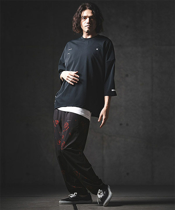 2026 春夏 1st 先行予約 2月下旬〜3月上旬入荷予定 GLIMCLAP グリムクラップ Original Textile Relaxed Fit Pants-Botanical パンツ atfpts