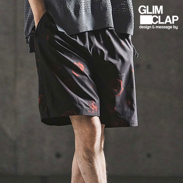 2026 春夏 2nd 先行予約 5月上旬〜中旬入荷予定 GLIMCLAP グリムクラップ Botanical Monotone Breathable Shorts ショートパンツ