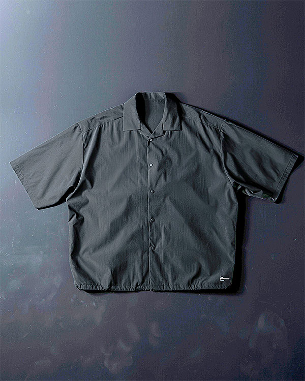 2026 春夏 メーカー取り寄せ対応 Highdrop ハイドロップ Compact Surface Short Sleeve Shirt メンズ シャツ キャンセル不可 atftps_2