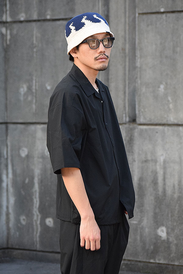 2026 春夏 メーカー取り寄せ対応 Highdrop ハイドロップ Compact Surface Short Sleeve Shirt メンズ シャツ キャンセル不可 atftps_5