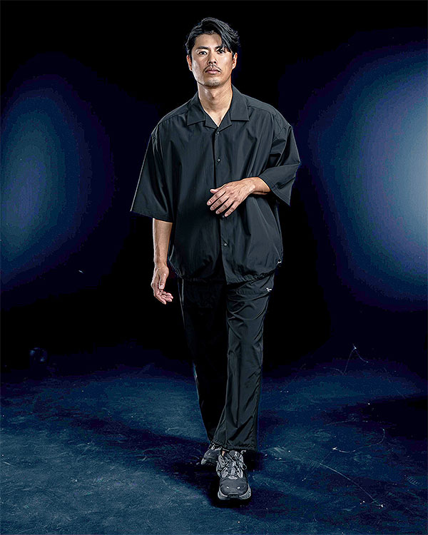 Highdrop ハイドロップ Compact Surface Short Sleeve Shirt メンズ シャツ 半袖シャツ オープンカラー 高機能 送料無料 atftps_1