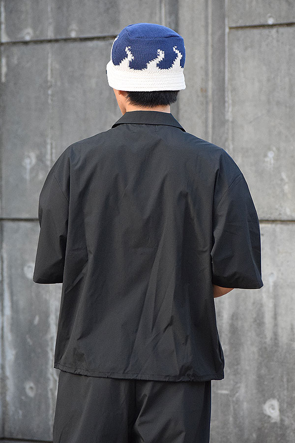 Highdrop ハイドロップ Compact Surface Short Sleeve Shirt メンズ シャツ 半袖シャツ オープンカラー 高機能 送料無料 atftps_6