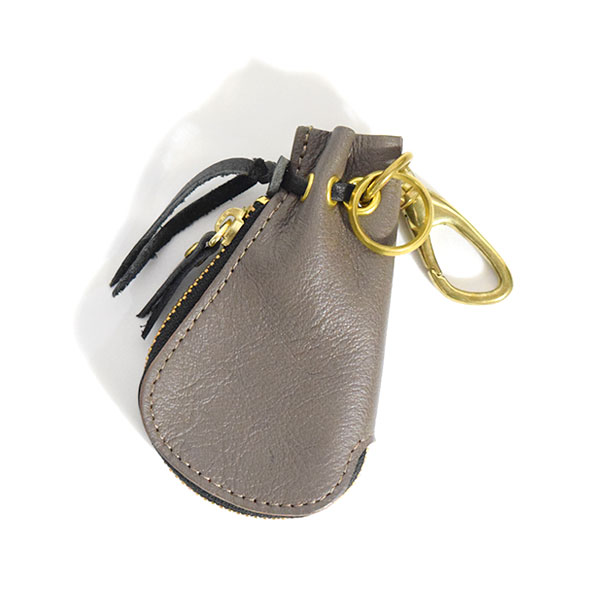 GROOVER LEATHER グルーバーレザー 信州鹿革スマートキーケース -GRAY- メンズ キーホルダー キーケース スマートキー atfacc