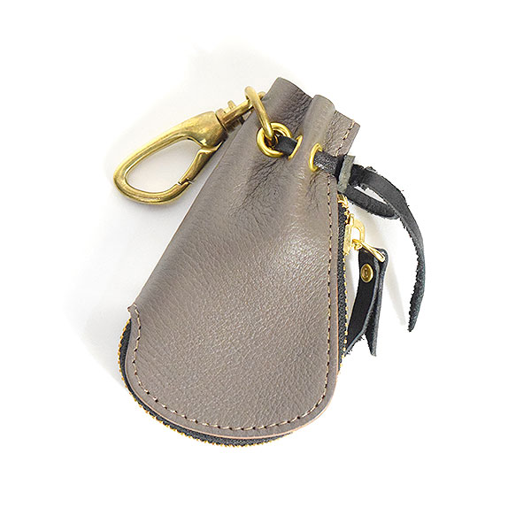 GROOVER LEATHER グルーバーレザー 信州鹿革スマートキーケース -GRAY- メンズ キーホルダー キーケース スマートキー atfacc
