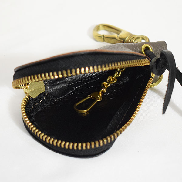 GROOVER LEATHER グルーバーレザー 信州鹿革スマートキーケース -GRAY- メンズ キーホルダー キーケース スマートキー atfacc