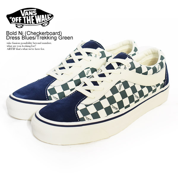 vans bold ni green