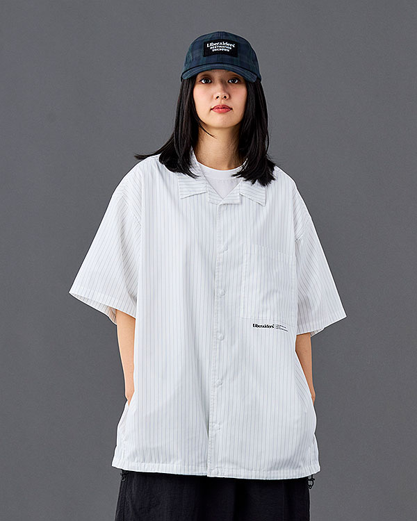 Liberaiders リベレイダース DOTAIR S/S SHIRT メンズ シャツ 半袖シャツ オープンカラーシャツ DotAir ドットエア 送料無料 atftps_1