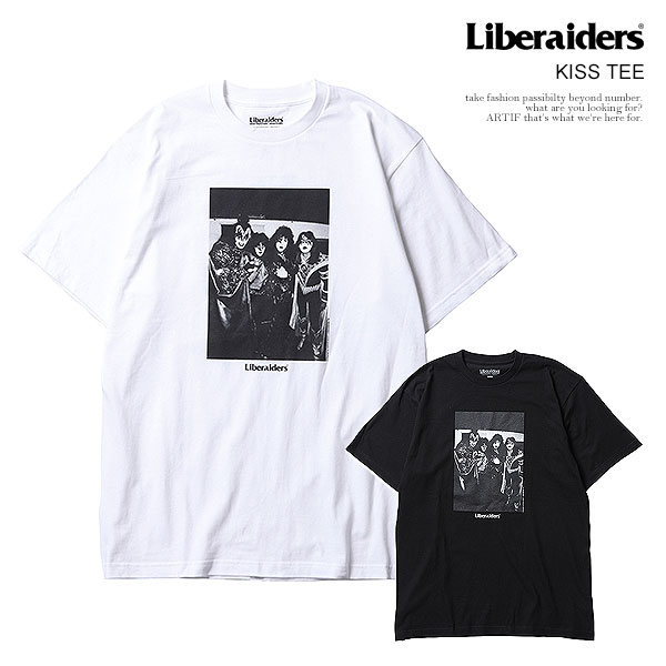 Liberaiders リベレイダース KISS TEE メンズ Tシャツ 半袖 キス ARTIST PHOTO COLLECTION エイドリアン・ブート 送料無料 atftps