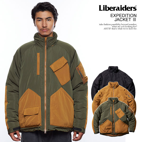20％OFF SALE セール Liberaiders リベレイダース EXPEDITION JACKET 3 ジャケット 中綿ジャケット シンサレート atfjktの通販は