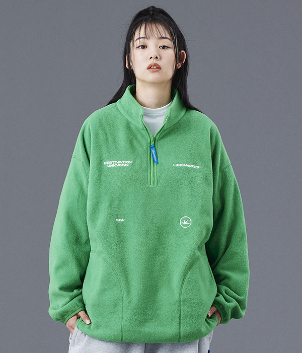 20％OFF SALE セール Liberaiders リベレイダース FLEECE HALF ZIP メンズ トップス ハーフジップ プルオーバー フリース atftps_2