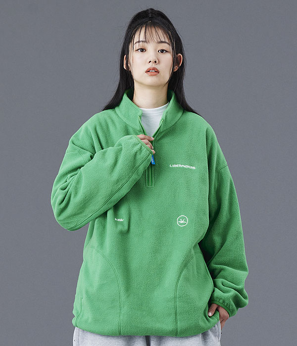 20％OFF SALE セール Liberaiders リベレイダース FLEECE HALF ZIP メンズ トップス ハーフジップ プルオーバー フリース atftps_5