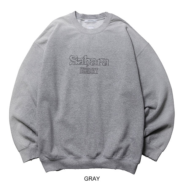 Liberaiders リベレイダース SAHARA CREWNECK メンズ スウェット