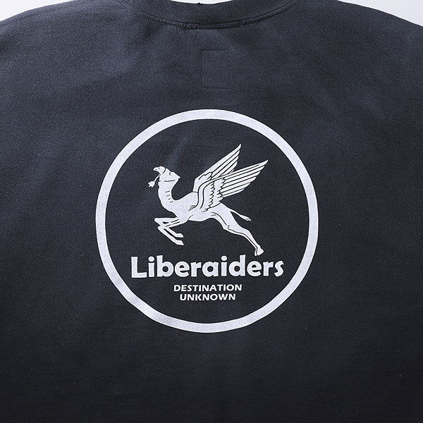 Liberaiders リベレイダース CIRCLE LOGO CREWNECK メンズ スウェット