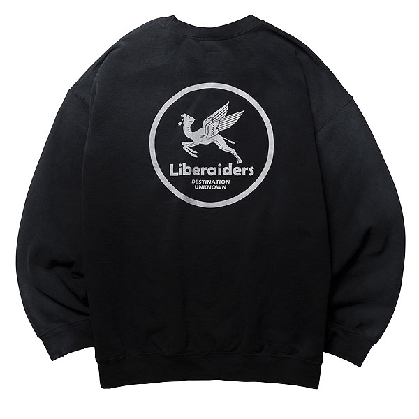 Liberaiders リベレイダース CIRCLE LOGO CREWNECK メンズ スウェット