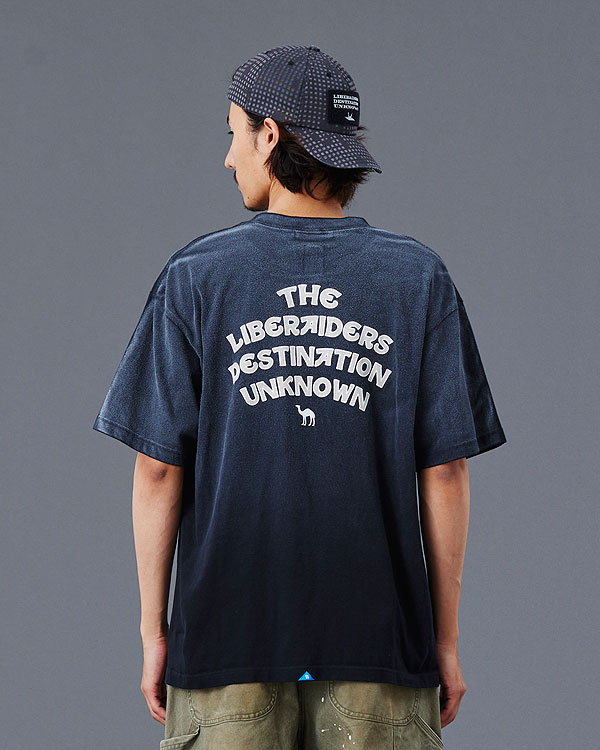 Liberaiders リベレイダース CAMEL TEE メンズ Tシャツ 半袖 フェード