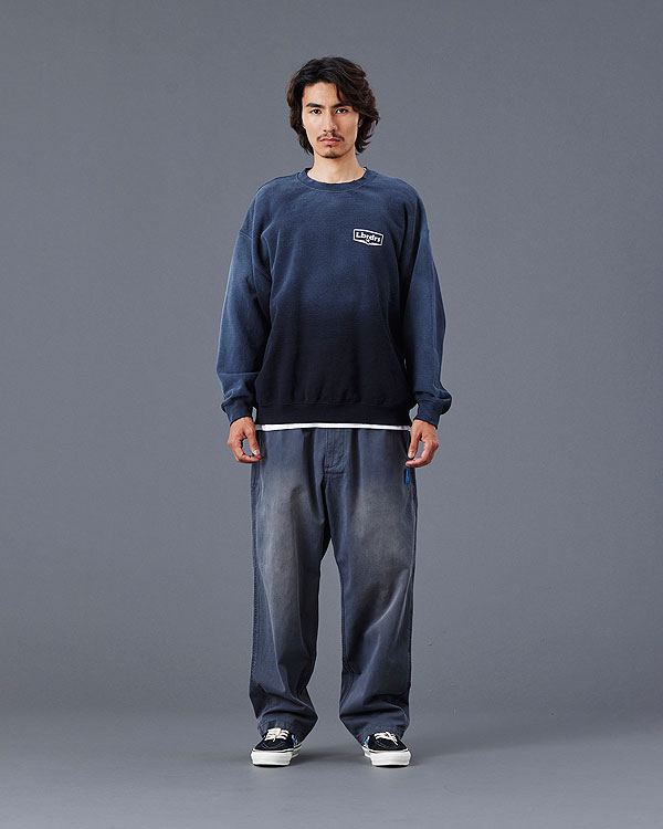Liberaiders リベレイダース GARMENT DYED UTILITY PANTS メンズ パンツ チノパン ワイドパンツ ヴィンテージ加工 atfpts Liberaiders リベレイダース GARMENT DYED UTILITY PANTS メンズ