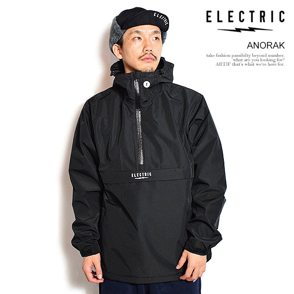 ELECTRIC エレクトリック ANORAK メンズ ジャケット アノラック ハーフジップ アウトドア レジャー 送料無料 ストリート atfjkt