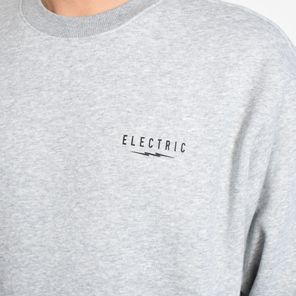 ELECTRIC エレクトリック UNDERVOLT CREW -GRAY- メンズ スウェット トレーナー 裏起毛 アウトドア レジャー 送料無料 atftps