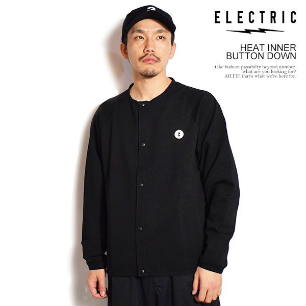 ELECTRIC エレクトリック HEAT INNER BUTTON DOWN メンズ ジャケット ノーカラー ゴルフウェア アウトドア レジャー atfjkt