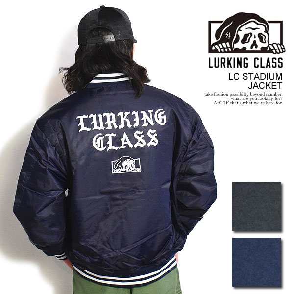 50％OFF SALE セール LURKING CLASS ラーキングクラス LC STADIUM JACKET スタジャン スタジアムジャンパー 送料無料 atfjkt