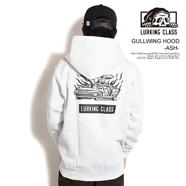 30％OFF SALE セール LURKING CLASS ラーキングクラス GULLWING HOOD -ASH- メンズ パーカー プルオーバー atftps