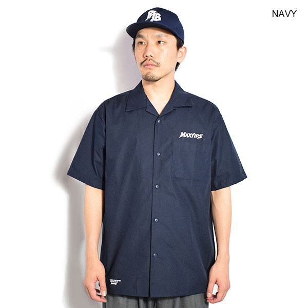 MAX YIPS マックスイップス F.O.F S/S WORK SHIRTS シャツ 半袖 ワークシャツ ゴルフウェア カジュアルゴルフ 送料無料 atftps_14