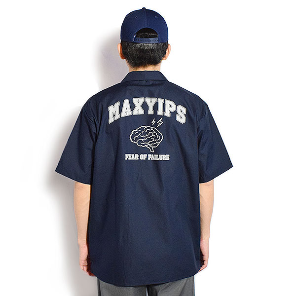 MAX YIPS マックスイップス F.O.F S/S WORK SHIRTS シャツ 半袖 ワークシャツ ゴルフウェア カジュアルゴルフ 送料無料 atftps_16
