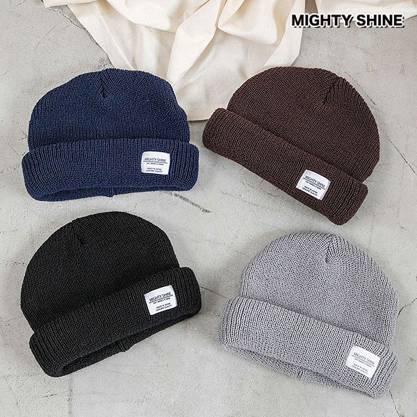 Mighty Shine マイティーシャイン ROLL WATCH 2 メンズ ニットキャップ ニット帽 ワッチキャップ atfcapの通販は 4,910円