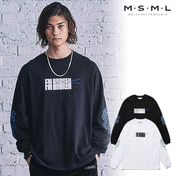 MSML エムエスエムエル I'M BROKEN L/S T-SHIRT メンズ Tシャツ 送料