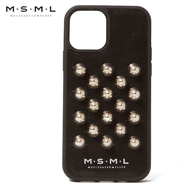 30％OFF SALE セール M.S.M.L エムエスエムエル STUDS iphone CASE メンズ iPhoneケース iPhone12 msml 送料無料 ストリート atfacc