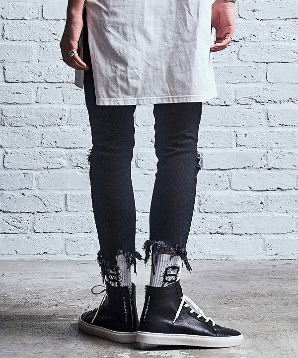 60％OFF SALE セール M.S.M.L エムエスエムエル TOMMY CUTOFF DENIM