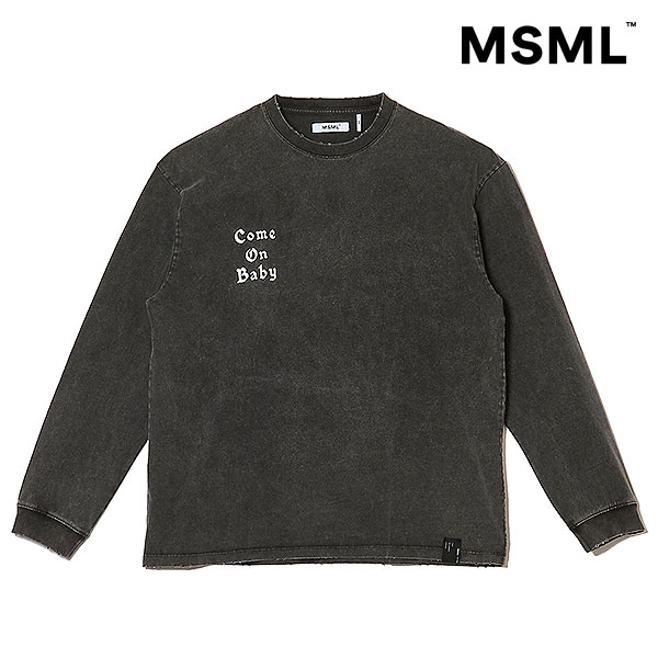 2026 春夏 メーカー取り寄せ対応 MSML エムエスエムエル LIGHT MY FIRE LONG SLEEVE T SHIRT Tシャツ キャンセル不可 atftps
