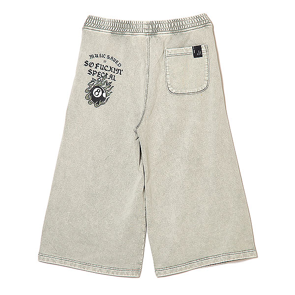 2026 春夏 先行予約 4月上旬〜中旬入荷予定 MSML エムエスエムエル GARMENT DYED SWEAT CROPPED PANTS パンツ atfpts_9