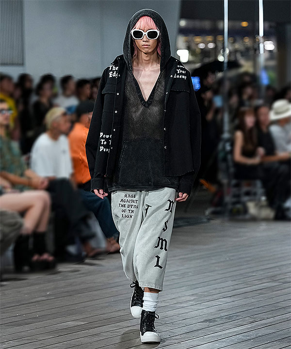 2026 春夏 先行予約 4月上旬〜中旬入荷予定 MSML エムエスエムエル GARMENT DYED SWEAT CROPPED PANTS パンツ atfpts_2