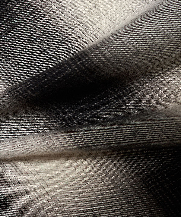 2026 春夏 メーカー取り寄せ対応 MSML エムエスエムエル OMBRE CHECK SNAP BOTTON SHIRT シャツ キャンセル不可 atftps_6