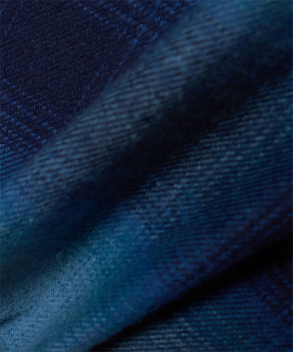 2026 春夏 メーカー取り寄せ対応 MSML エムエスエムエル OMBRE CHECK SNAP BOTTON SHIRT シャツ キャンセル不可 atftps_8
