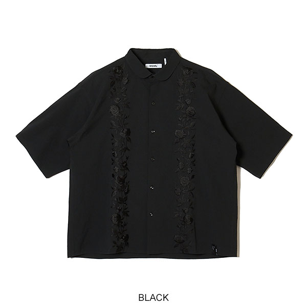 2026 春夏 先行予約 3月中旬〜下旬入荷予定 MSML エムエスエムエル SEERSUCKER EMBROIDERY SHIRT キャンセル不可 atftps_12