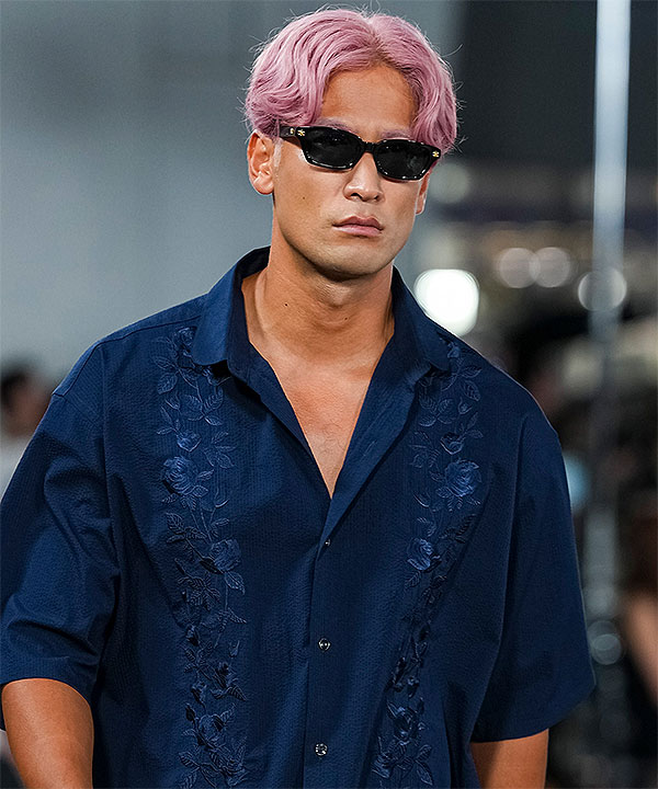 2026 春夏 先行予約 3月中旬〜下旬入荷予定 MSML エムエスエムエル SEERSUCKER EMBROIDERY SHIRT キャンセル不可 atftps_2
