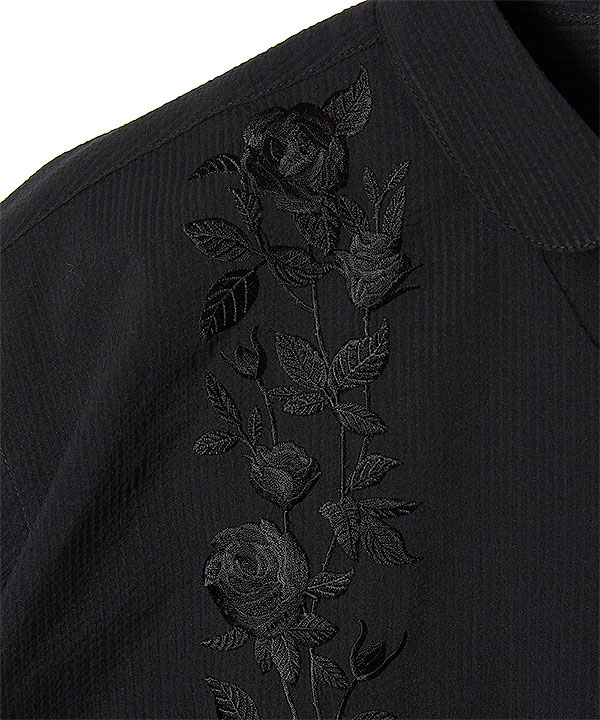2026 春夏 先行予約 3月中旬〜下旬入荷予定 MSML エムエスエムエル SEERSUCKER EMBROIDERY SHIRT キャンセル不可 atftps_7