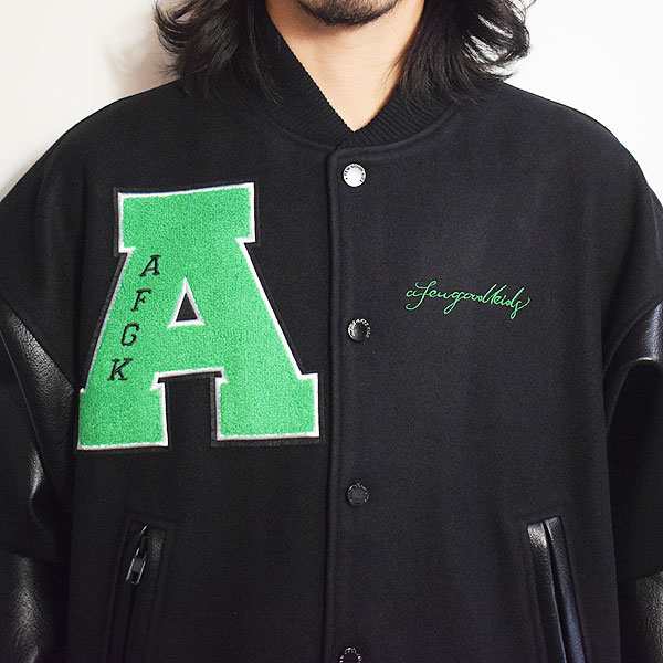 AFGK 3D Logo Jacket (Rhinestone) / スタジャン