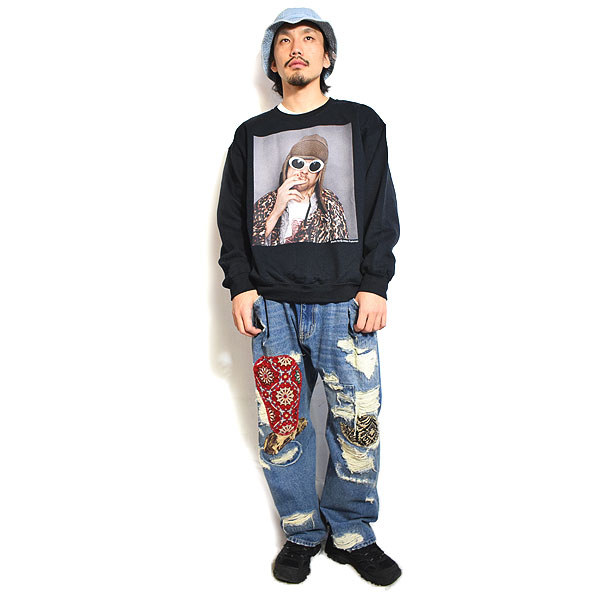 CULTURE SUPPLY カルチャーサプライ Photo Sweatshirts Kurt