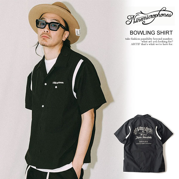 NINE MICROPHONES ナインマイクロフォンズ スタジャン ウール L NineMicrophones(ナインマイクロフォンズ) SWEAT-Pray with the