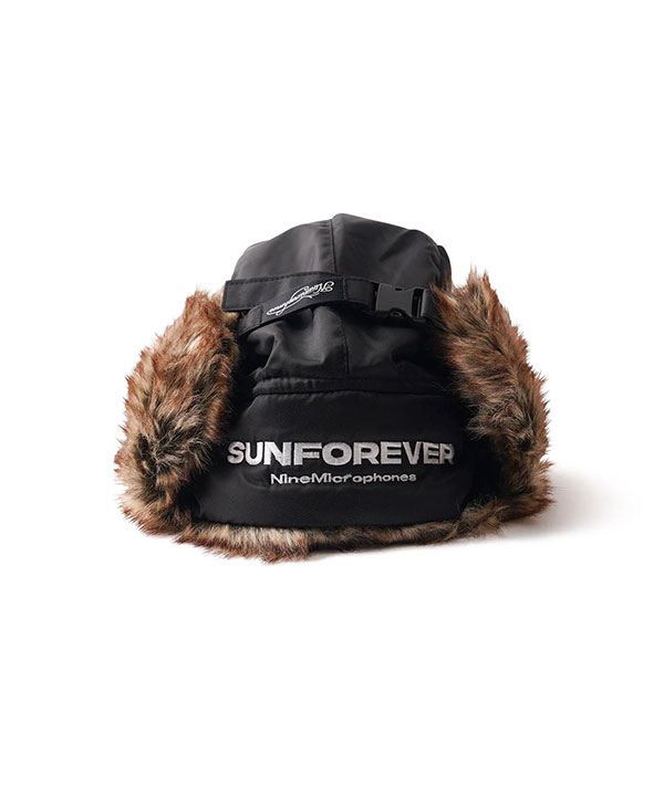 NINE MICROPHONES ナインマイクロフォンズ TROOPER HAT -Sunforever- メンズ キャップ フライトキャップ 送料無料 atfcap