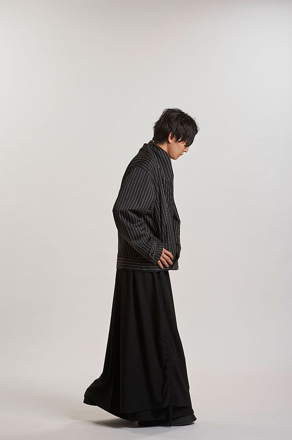 NO ID. BLACK ノーアイディー ショールカラードレープBIG-BLZ メンズ