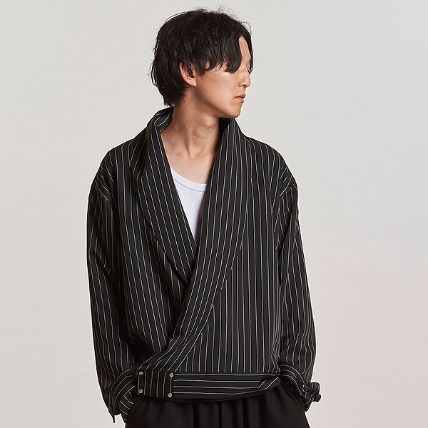 NO ID. BLACK ノーアイディー ショールカラードレープBIG-BLZ メンズ