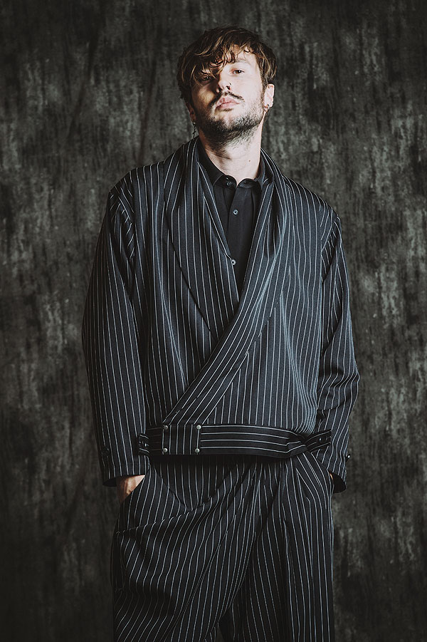 NO ID. BLACK ノーアイディー ショールカラードレープBIG-BLZ メンズ